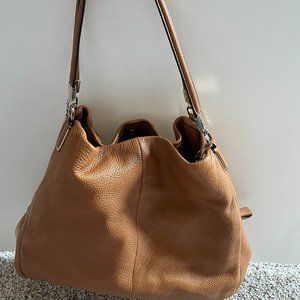 Coach Phoebe leather shoulder bag